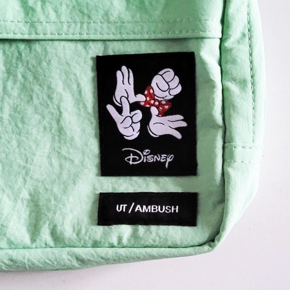 Uniqlo UT x Disney x Ambush Mint Green Crossbody Pouch Bag BNWT - O/S - Picture 6 of 9